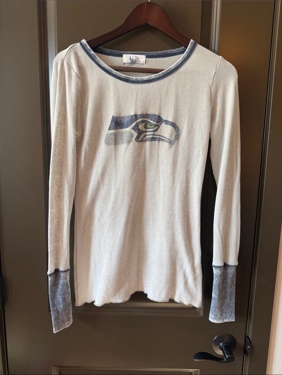 Touch by Alyssa Milano Tops - Touch by Alyssa Milano Seattle Seahawks Long Sleeve Thermal Top